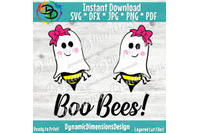Halloween Svg Boo Svg Boo Bees Svg Breast Cancer Svg Ghost Svg Funny Halloween Shirt Svg Svg Files For Cricut Silhouette Files By Dynamic Dimensions Thehungryjpeg Com