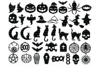 42 Halloween Earrings Svg Halloween Earrings Template Bundle Svg By Doodle Cloud Studio Thehungryjpeg Com