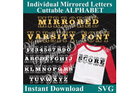 Mirror It Font Mirrored Letters Sports Mirror Alphabet Font Svg E By Dynamic Dimensions Thehungryjpeg Com
