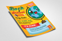 Back 2 School Flyer Template By Designhub Thehungryjpeg Com