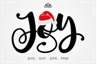 Joy Christmas Svg Design By Agsdesign Thehungryjpeg Com