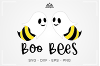 Boo Bee Halloween Svg Design By Agsdesign Thehungryjpeg Com