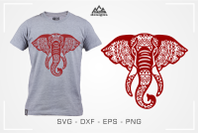 Free Free 151 Mandala Elephant Head Svg SVG PNG EPS DXF File