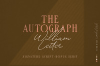 William Letter Signature Script By Letterhend Thehungryjpeg Com