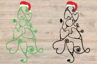 Stethoscope Christmas Tree Svg Nurse Squad Elf Xmas Christmas 1596s By Hamhamart Thehungryjpeg Com