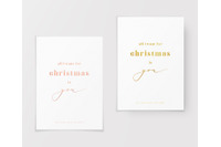 Christmas Card Template Merry Christmas Card Gift Card For Him By Maya And Love Thehungryjpeg Com