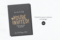 Let S Party Font Opentype Svg Bitmap Font Png And Psd Letters By Dixie Type Co Thehungryjpeg Com