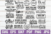 PET WELCOME HOME DOORMAT SVG Digital Cut File BUNDLE!!!!