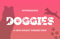 Doggies Silhouette Font By Salt Pepper Designs Thehungryjpeg Com