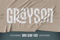 Grayson Font And Mockup By Gleb Natasha Guralnyk Thehungryjpeg Com