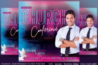 Church Conference Flyer By Artolus Thehungryjpeg Com