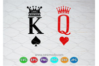 Download King And Queen Svg King Svg Queen Svg By Amittaart Thehungryjpeg Com