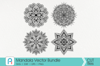 Mandala Svg Mandala Clip Art Zentangle Svg Flourish Svg By Pinoyart Thehungryjpeg Com