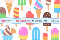 Birthday Cake with Ice cream Digital Download Clip Art SVG png eps dxf jpeg