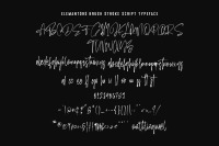 Elemantors Brush Stroke Script Typeface Alternate By Maulana Creative Thehungryjpeg Com