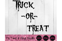 Trick Or Treat Svg Halloween Svg Happy Halloween Svg Fall Svg Tric By T S Tees Vinyl Studio Thehungryjpeg Com