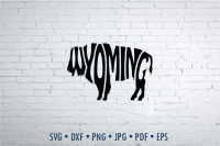 Wyoming clipart svg ai png dxf
