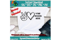 Peace Love Svg Peace Love Your Design Digital Download Awareness S By Dynamic Dimensions Thehungryjpeg Com