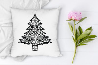 Christmas Mandala Svg Cut Files Holiday Designs Winter Mandala Svg By Doodle Cloud Studio Thehungryjpeg Com