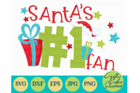 Christmas Svg Santa Svg Elf Svg Santa S 1 Fan Number One Fan By Crafty Mama Studios Thehungryjpeg Com