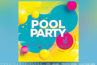 Pool Party Flyer By Artolus Thehungryjpeg Com