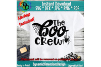 The Boo Crew Halloween Svg Spider Svg Boo Crew Svg Boo Svg Hallow By Dynamic Dimensions Thehungryjpeg Com