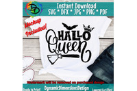 Hallo Queen Svg Queen Witch Svg Halloween Svg Halloween Shirt Wit By Dynamic Dimensions Thehungryjpeg Com