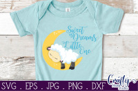 Sweet Dreams Svg Sweet Dreams Little One Svg Baby Svg By Crafty Mama Studios Thehungryjpeg Com