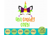Halloween Svg Unicorn Svg Candy Corn Svg Uni Candy Corn By Crafty Mama Studios Thehungryjpeg Com