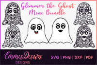 Glimmer The Ghost Mini Bundle Halloween Zentangle Designs By Emma Dawn Designs Thehungryjpeg Com