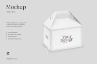 Download Gable Box Mockup Kraft Box Mockup Compatible With Affinity Designer By Ariodsgn Thehungryjpeg Com