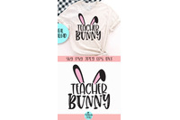 Download Teacher Bunny Svg Easter Svg By Midmagart Thehungryjpeg Com