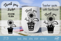 Download Teacher Svg Thank You Teacher For Helping Me Grow By Createya Design Thehungryjpeg Com