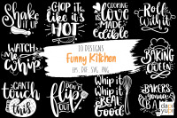 Funny Kitchen Quotes Svg Bundle Vol 3 Graphic by peachycottoncandy ·  Creative Fabrica