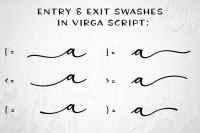 Virga Connecting Script Font By Geekmissy Thehungryjpeg Com