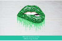 Leopard Lips Sublimation Dripping Lips PNG Leopard Dripping 