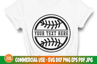 Baseball SVG Cut File, Sports PNG, Monogram Svg, T Shirt Design By