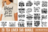 Tea Lovers SVG Bundle – Hello Creative Family