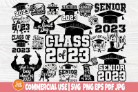 Hello Kitty Graduation Class Of 2023 SVG PNG