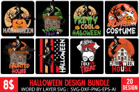 Halloween T-shirt Design Bundle Graphic by mninishat · Creative