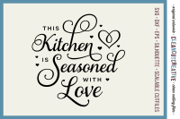 Free Free 331 Kitchen Seasoned With Love Svg SVG PNG EPS DXF File