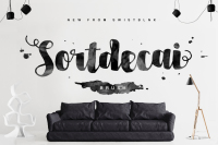 Sortdecai Brush Script By Swistblnk Design Std Thehungryjpeg Com