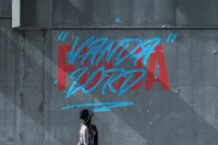 Vandalord Grafiti Script By Ovoz Creative Thehungryjpeg Com