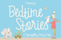 Bedtime Stories Font By Lovepower Thehungryjpeg Com