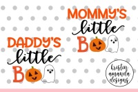 Mommy S Little Boo Daddy S Little Boo Boo Crew Halloween Svg Dxf Eps Png Cut File Cricut Silhouette By Kristin Amanda Designs Svg Cut Files Thehungryjpeg Com