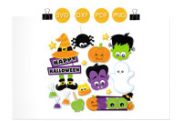 Happy Halloween Svg Png Eps Dxf Cut File By Prettycuttables Thehungryjpeg Com