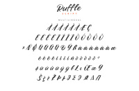 Ruffle Casual Brush Font By Konstantine Studio Thehungryjpeg Com