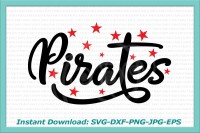 Pittsburgh Pirates SVG Files, Cricut, Silhouette Studio, Digital Cut F –  lasoniansvg