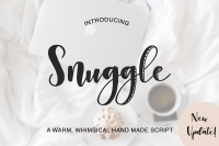 Snuggle Font By The Ink Affair Thehungryjpeg Com