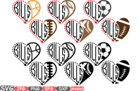 BUFFALO BILLS DIAMOND HEART PNG CLIPART ILLUSTRATION - Movie Design Bundles